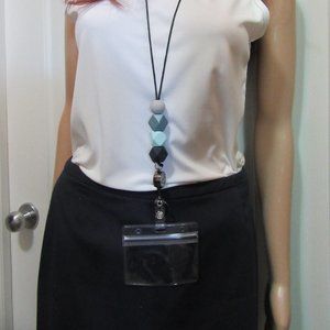 NEW Lanyard and name tag holder